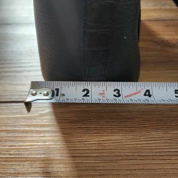 Brighton Handbag Black Leather Top Handle Leila Satchel - Picture 9 of 14